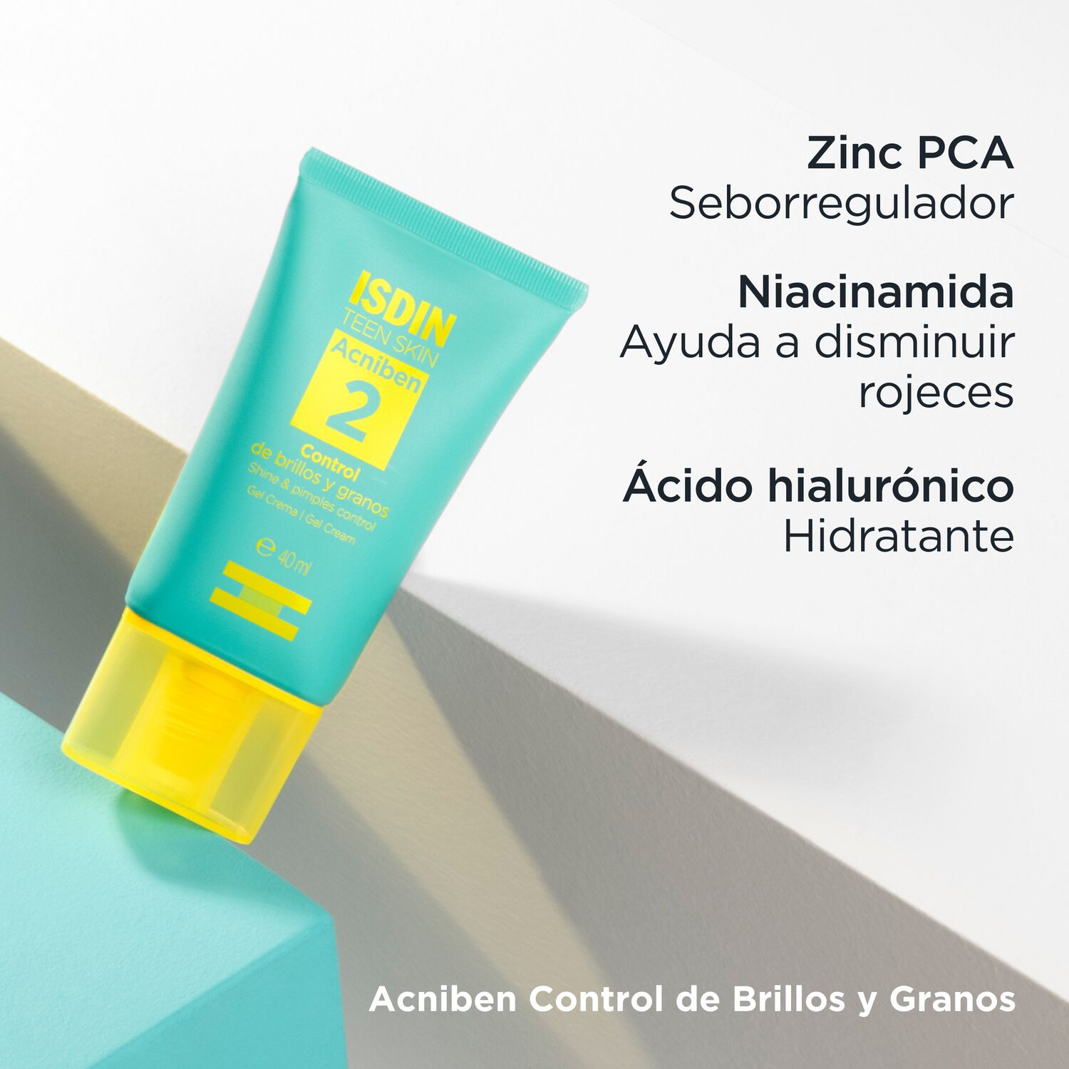 ACNIBEN CONTROL DE BRILLOS Y GRANOS GEL CREMA FACIAL (GEL CREMA PARA ROSTRO)